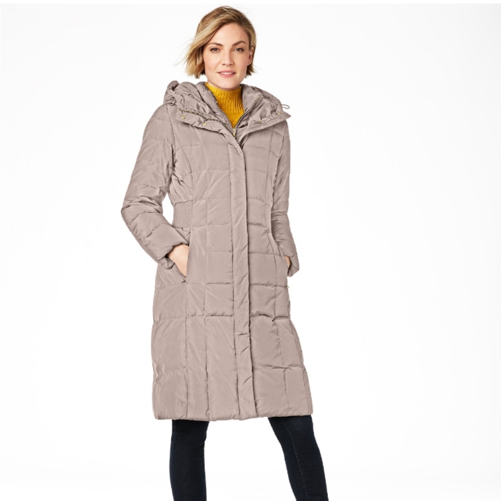 Cole haan's chic knee length puffer coat.NWOT. - Picture 8 of 8